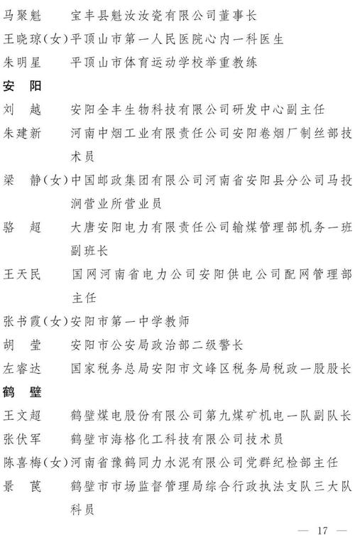 河南省体育局选拔名单公布,河南省体育局班子成员