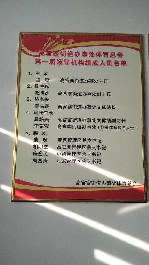 县体育总会委员会名单公示,县体育总会是什么级别