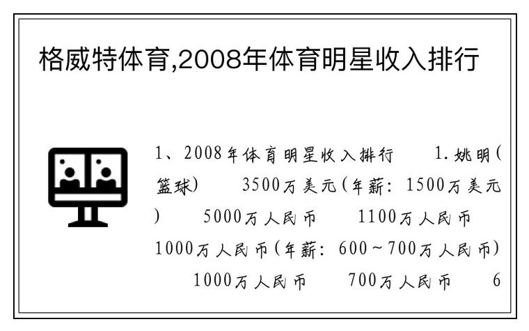 高收入体育明星名单表最新,体育明星高收入是否合理