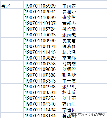 附中金龙部体育生录取名单,附中金龙部体育生录取名单公示