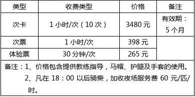 太原体育学院马术教练名单,太原马术俱乐部收费价格表