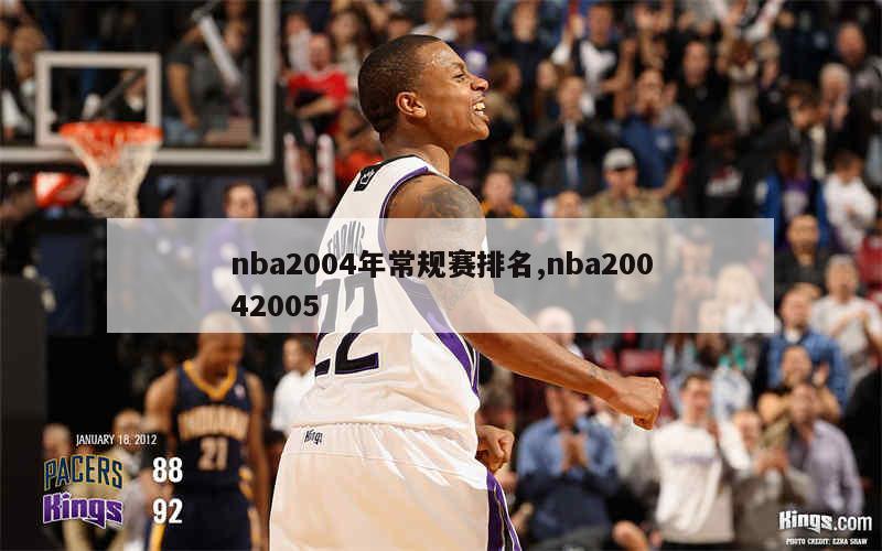 nba2004年常规赛排名,nba20042005