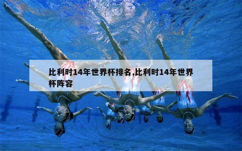 比利时14年世界杯排名,比利时14年世界杯阵容