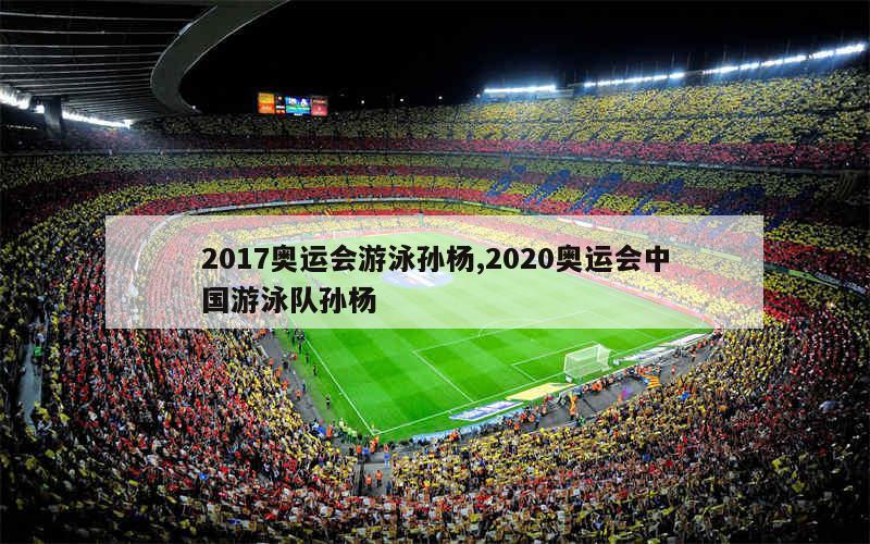 2017奥运会游泳孙杨,2020奥运会中国游泳队孙杨